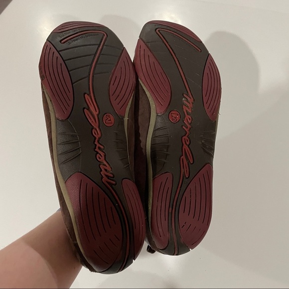 Merrell‎ Bisect Coffee Bean Brown Suede Slip On Shoes Size 10 - Picture 9 of 10